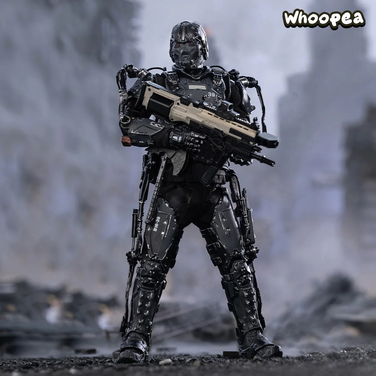 POP MART Warriors of Future Tyler/Johnson Cheng 1/8 Collectible Action Figure - Image 3