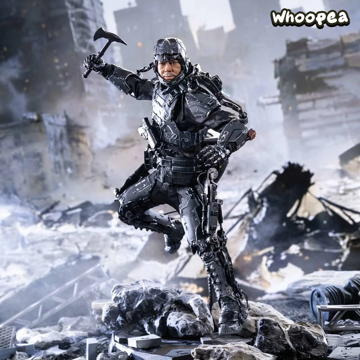 POP MART Warriors of Future Tyler/Johnson Cheng 1/8 Collectible Action Figure - Image 5