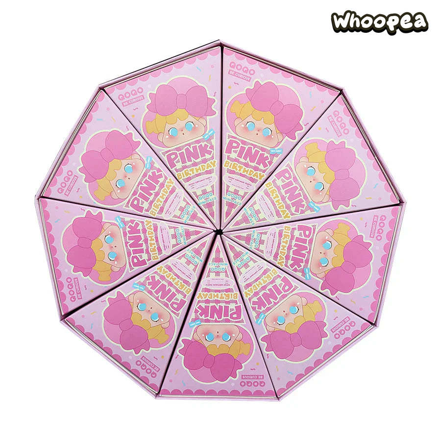 QOQO MINI FACE Pink Birthday Series PVC Figures Blind Box - Image 6
