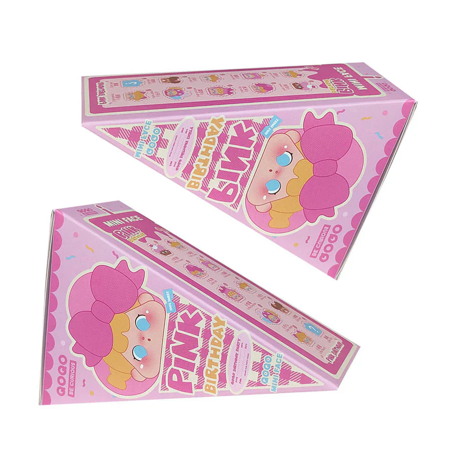 QOQO MINI FACE Pink Birthday Series PVC Figures Blind Box - Image 7