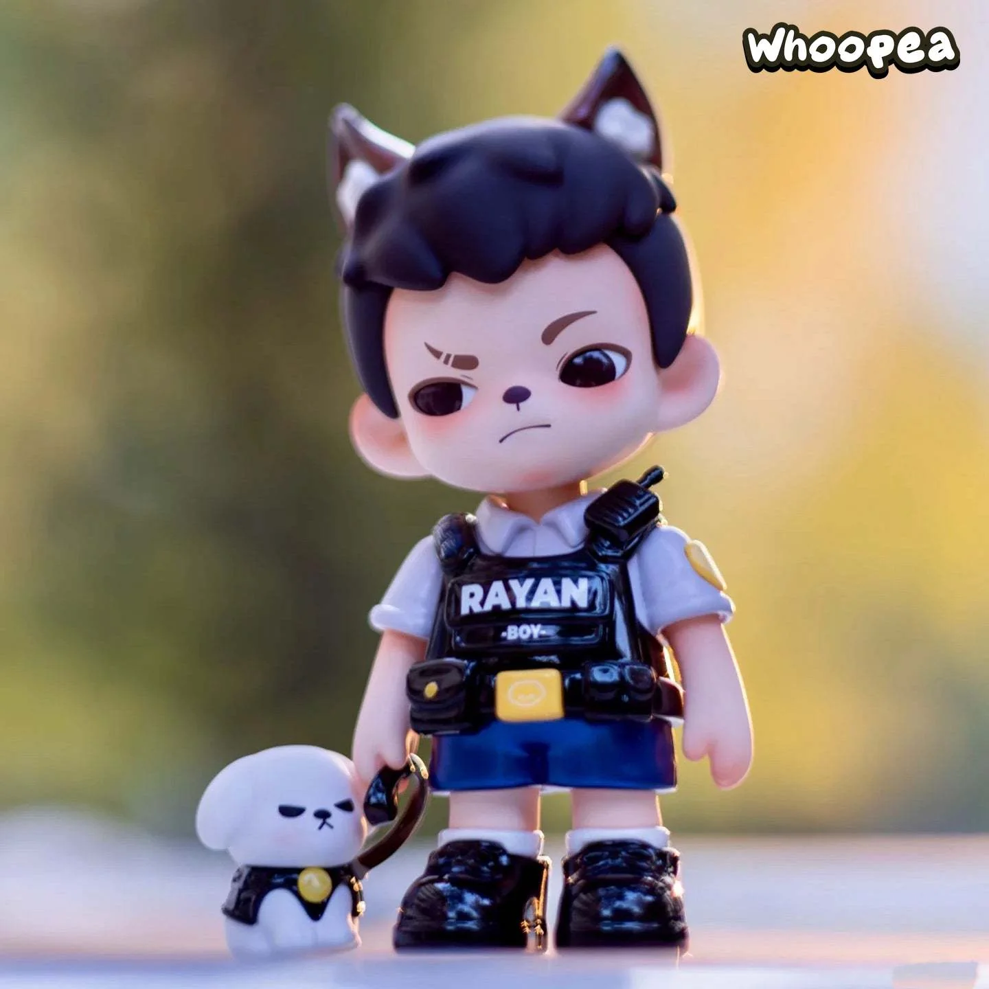 Rayan Wolf Warriors PVC Figure, Hanging Card - Image 3