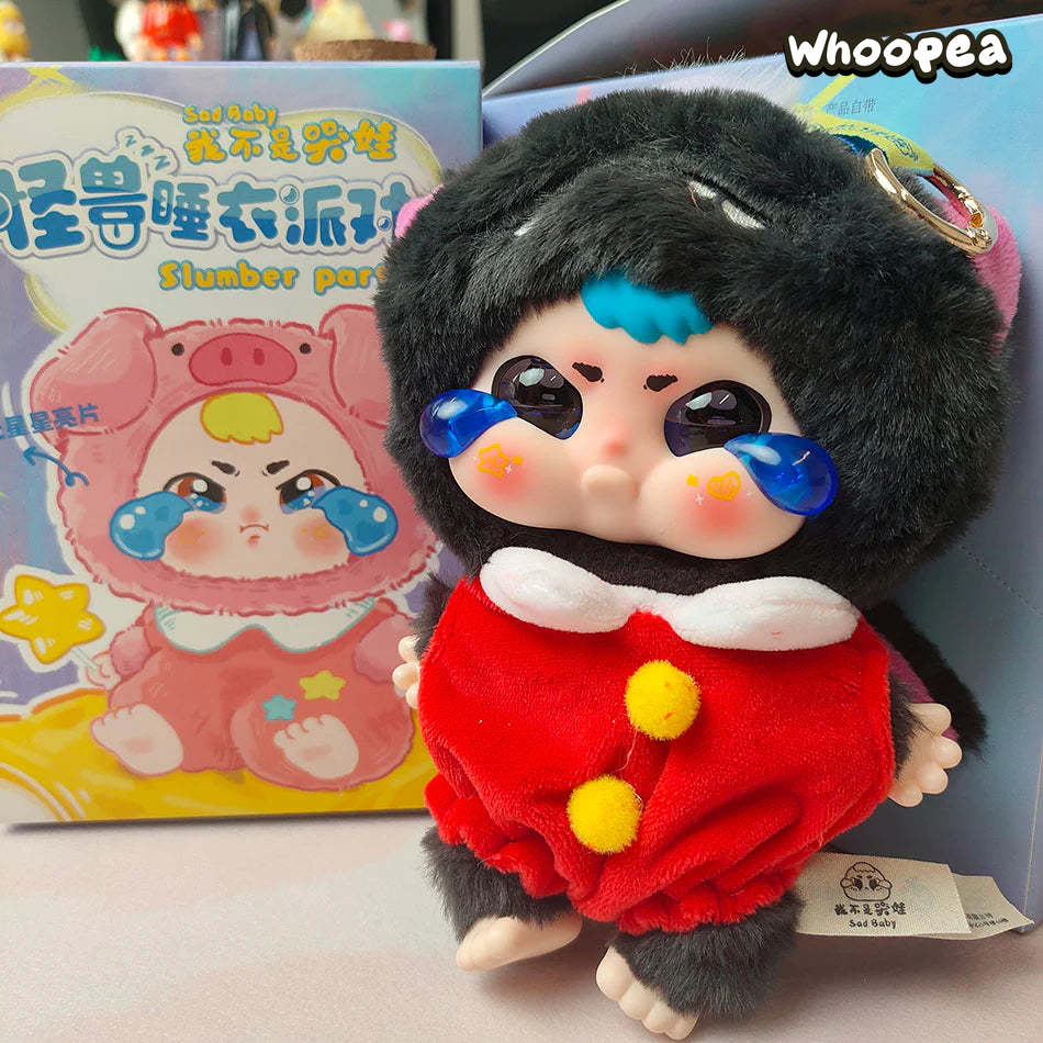 Sad Baby Monster Pajama Party Series Plush Dolls, Blind Box - Image 2