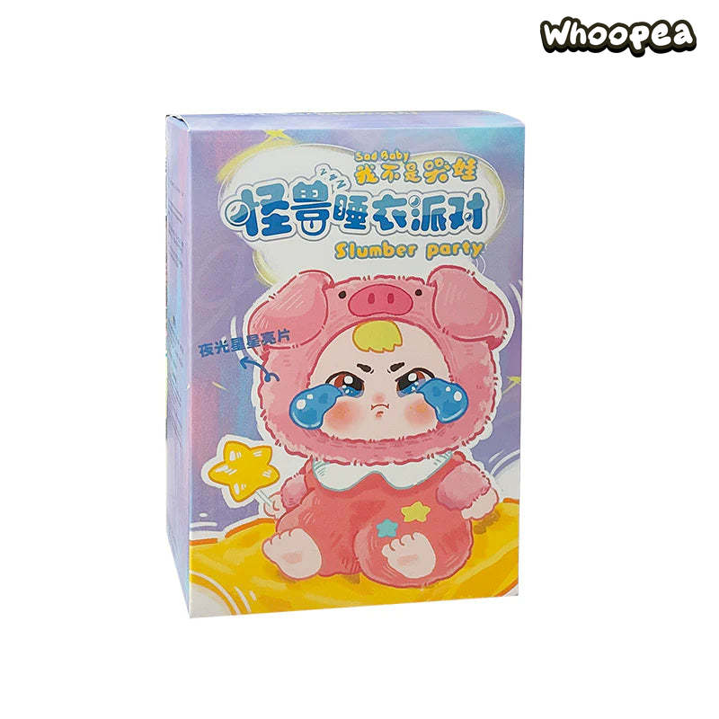 Sad Baby Monster Pajama Party Series Plush Dolls, Blind Box - Image 4