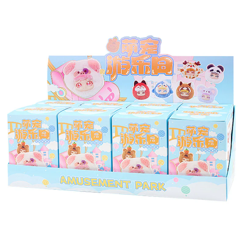 【Sale】Cute Pet Amusement Park Series Plush Dolls, Blind Box - Image 8