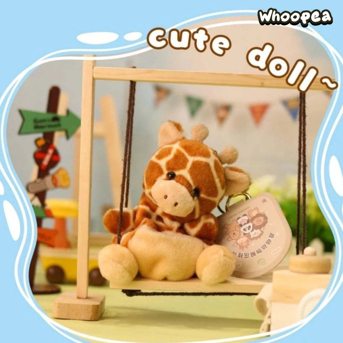 【SALE】Happy Zoo Plushy Keychain Series Blind Box - Image 8