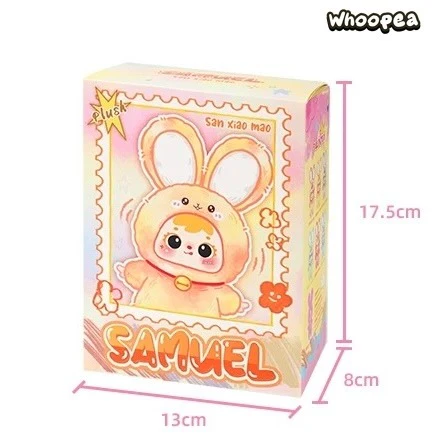 Samuel Magic Colorful Rabbit Series Plush Dolls, Blind Box - Image 10