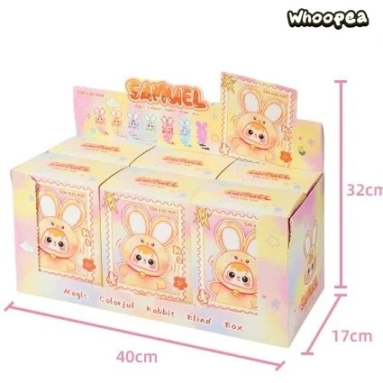 Samuel Magic Colorful Rabbit Series Plush Dolls, Blind Box - Image 11