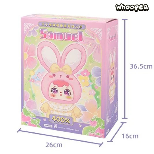 Samuel-V4 400% Cute And Soft Rabbit Baby Series Plush Dolls, Blind Box - Image 8