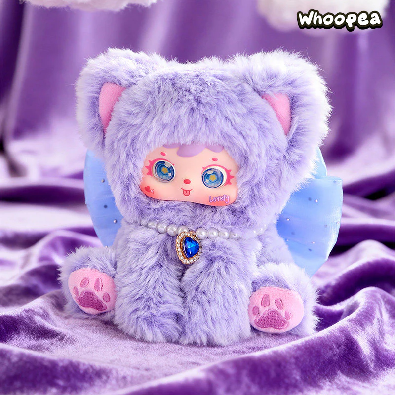 Samuel Velvet Rainbow Meow Series Plush Pendant Blind Box - Image 2