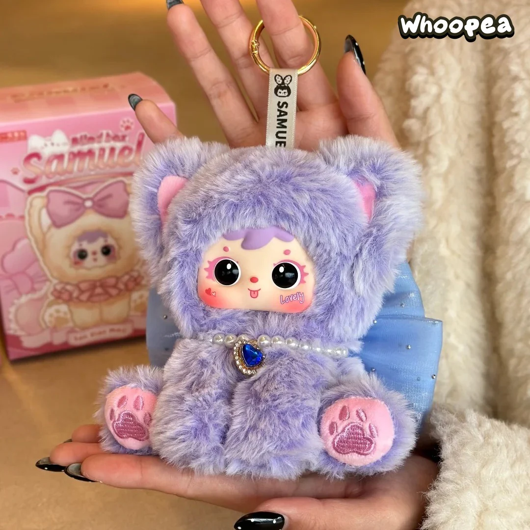 Samuel Velvet Rainbow Meow Series Plush Pendant Blind Box - Image 9
