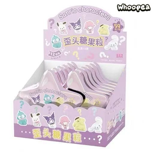 SANRI0 Characters Crooked Head Mini Beans Series PVC Figures, Blind Box - Image 10