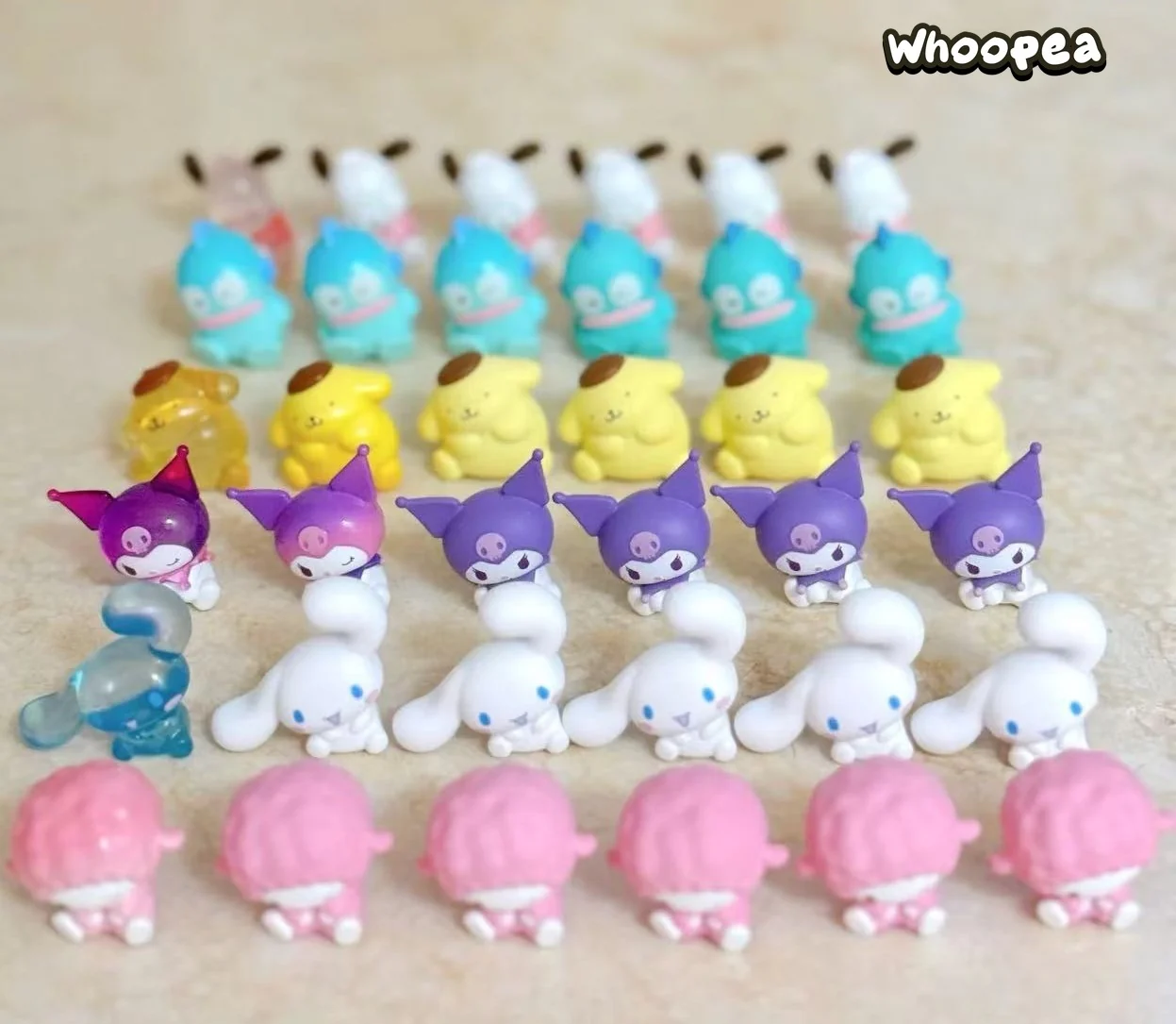 SANRI0 Characters Crooked Head Mini Beans Series PVC Figures, Blind Box - Image 8