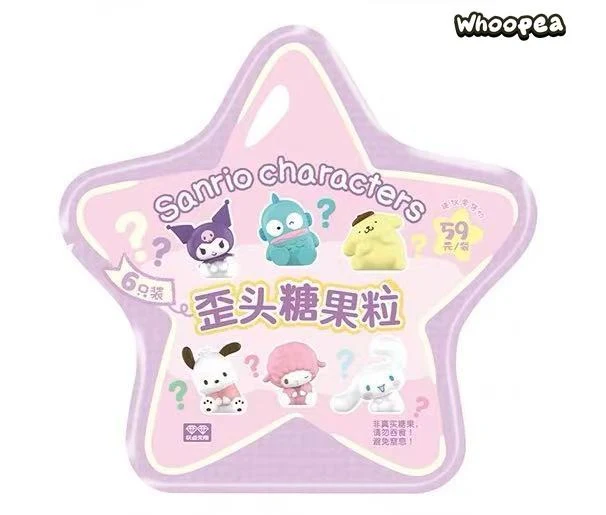 SANRI0 Characters Crooked Head Mini Beans Series PVC Figures, Blind Box - Image 9
