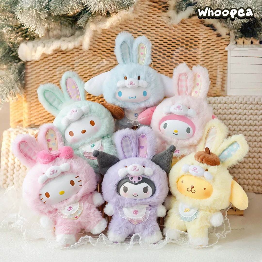 SANRI0 Characters Elf Bunny Baby Series Plush Dolls, Blind Box - Image 7
