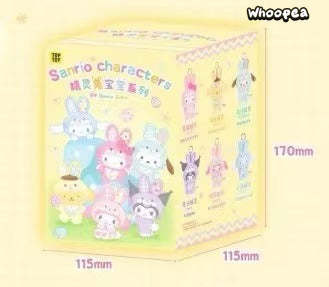 SANRI0 Characters Elf Bunny Baby Series Plush Dolls, Blind Box - Image 8