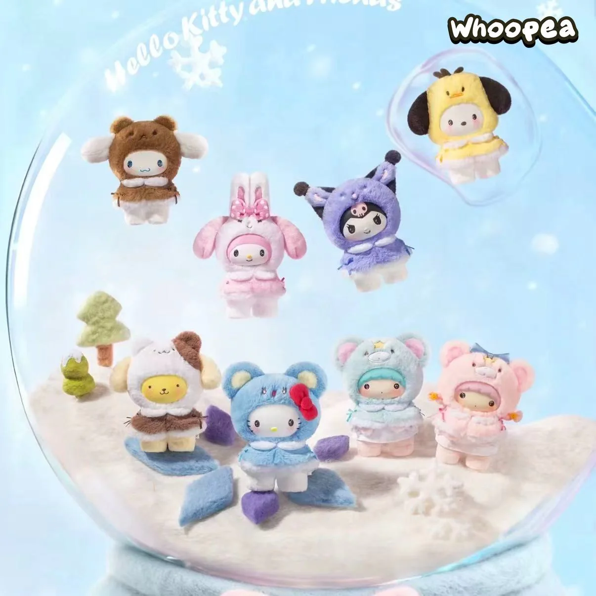 SANRI0 Characters Little Cape Series Plush Blind Box - Image 3