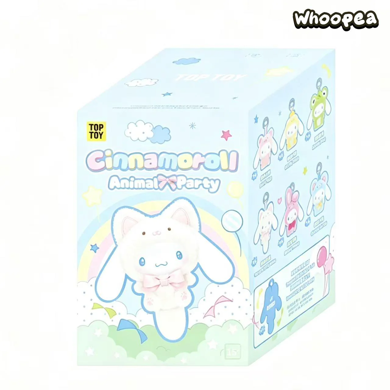 SANRI0 Cinnamoroll Animal Party Series Plush Pendant Blind Box - Image 7