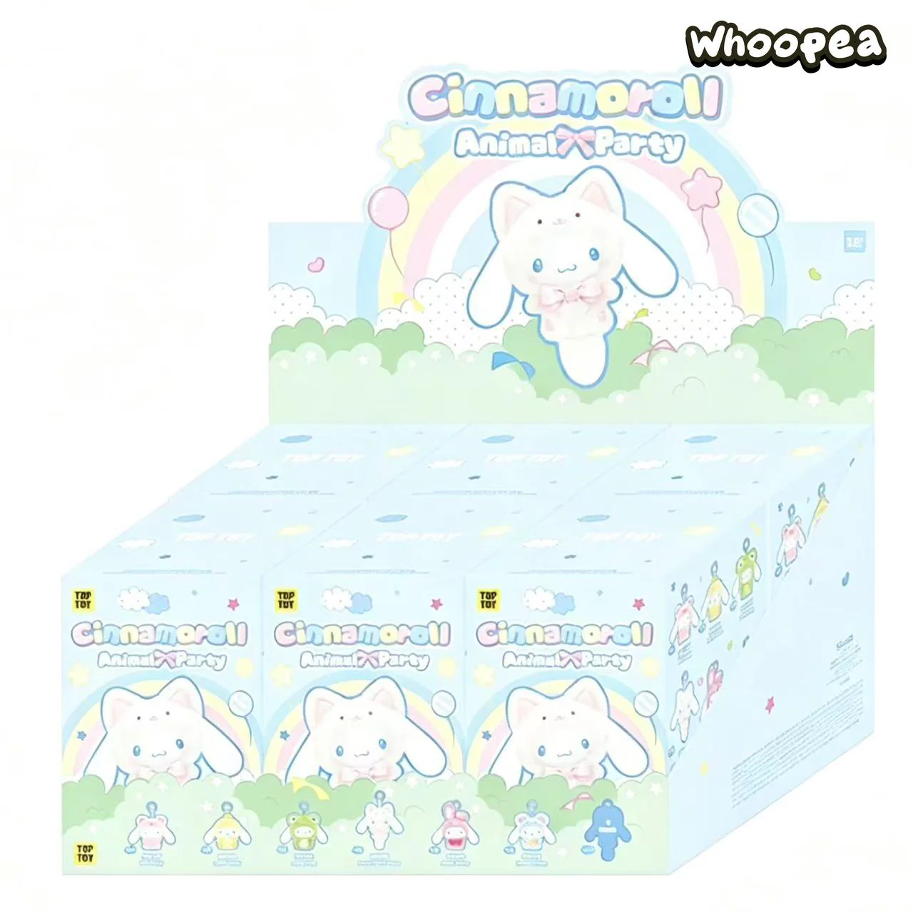 SANRI0 Cinnamoroll Animal Party Series Plush Pendant Blind Box - Image 8