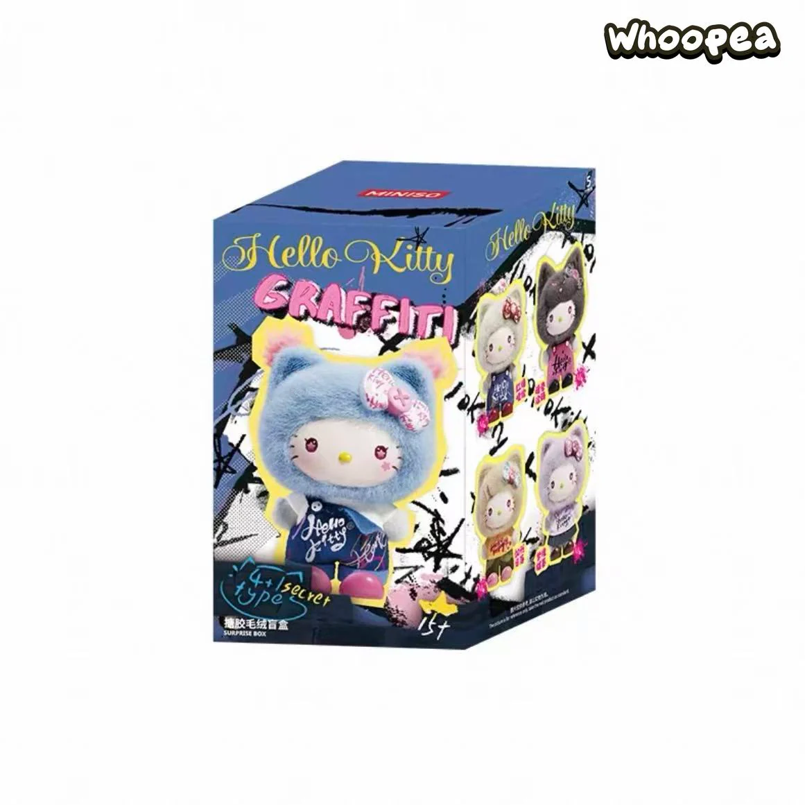 SANRI0 HK Graffiti Series Plush Pendant Blind Box - Image 8