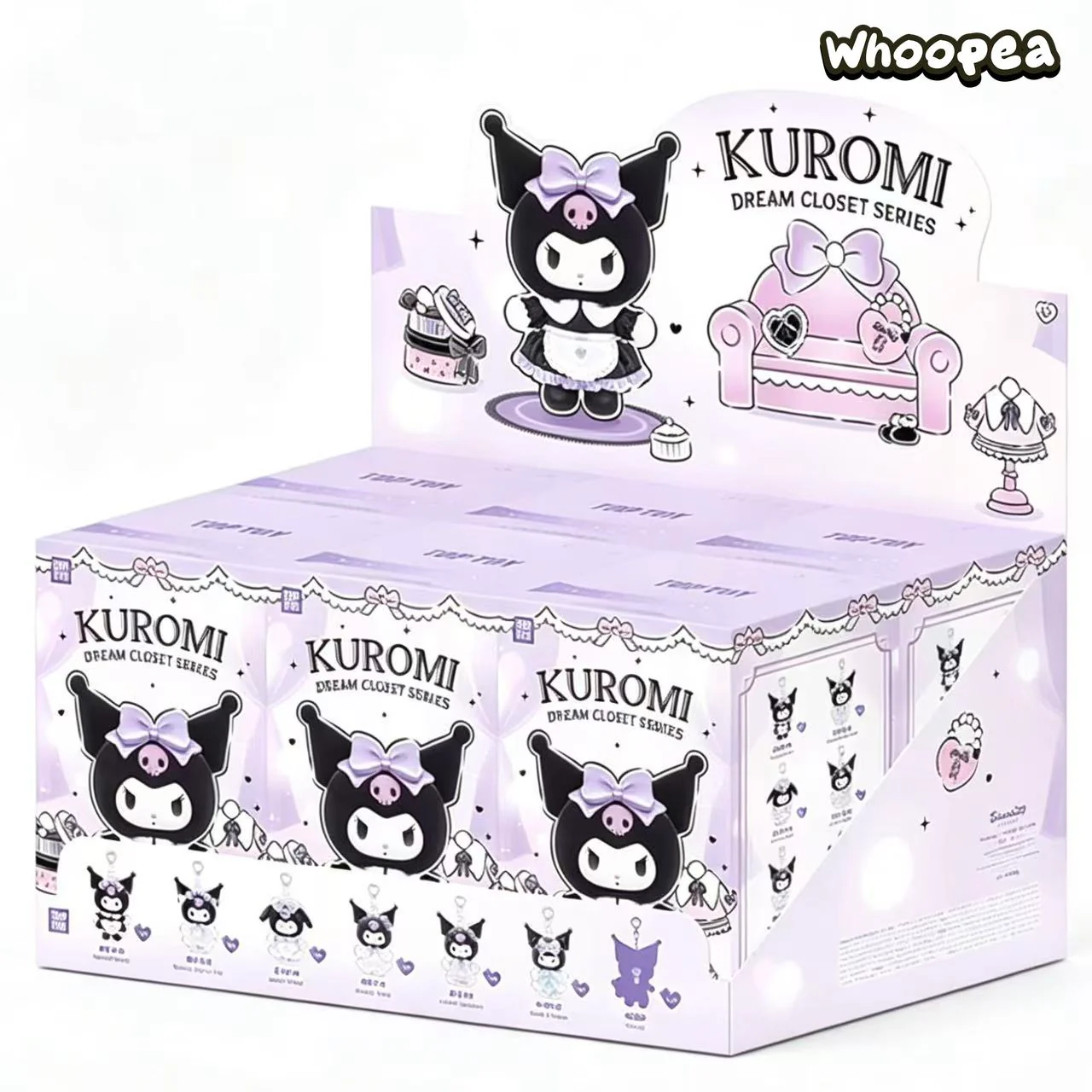 SANRI0 Kuromi Dream Closet Series Plush Pendant Blind Box - Image 9