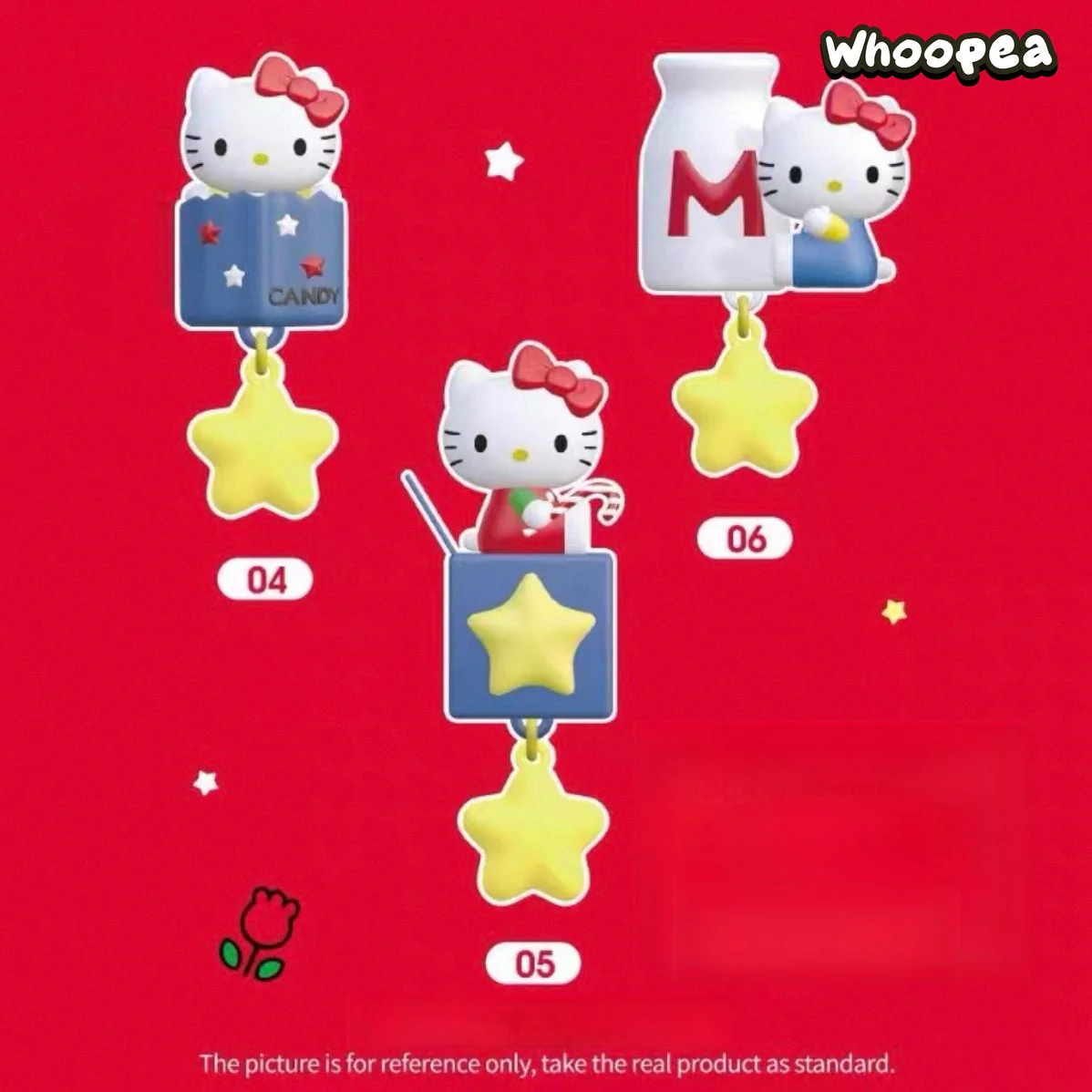 SANRI0 HK Retro Restaurant Series Star Glowing Refrigerator Magnet Blind Box - Image 3