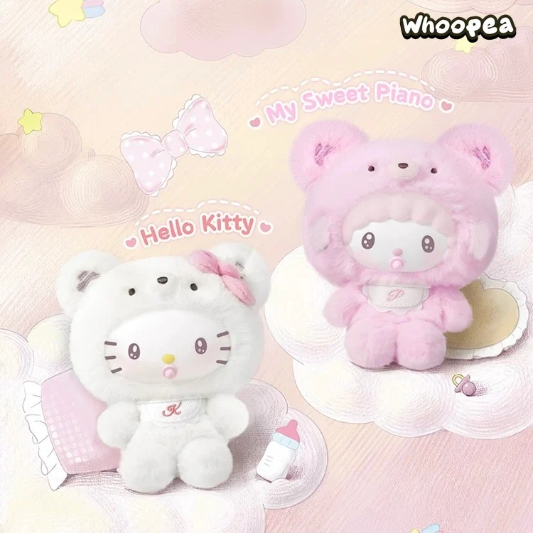 SANRI0 Characters Little Bear Planet Series Plush Pendant Blind Box - Image 4