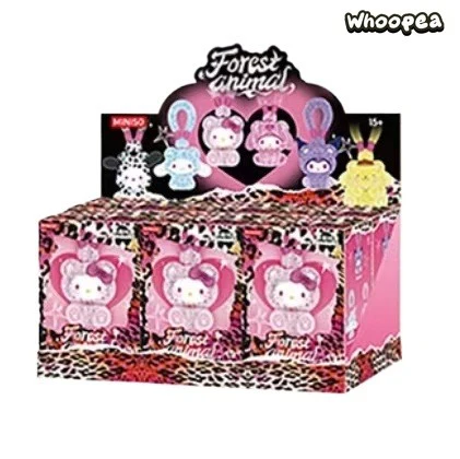 SANRI0 Characters Forest Friends Series Vinyl Plush Pendant Blind Box - Image 8