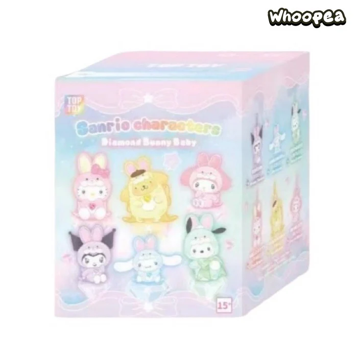 SANRl0 Characters Diamond Bunny Baby Series Plush Blind Box - Image 8