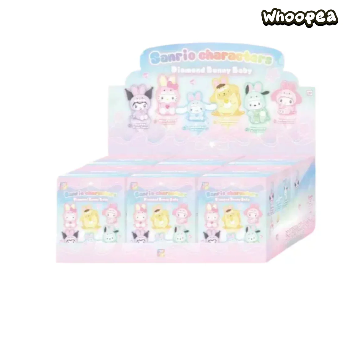 SANRl0 Characters Diamond Bunny Baby Series Plush Blind Box - Image 9