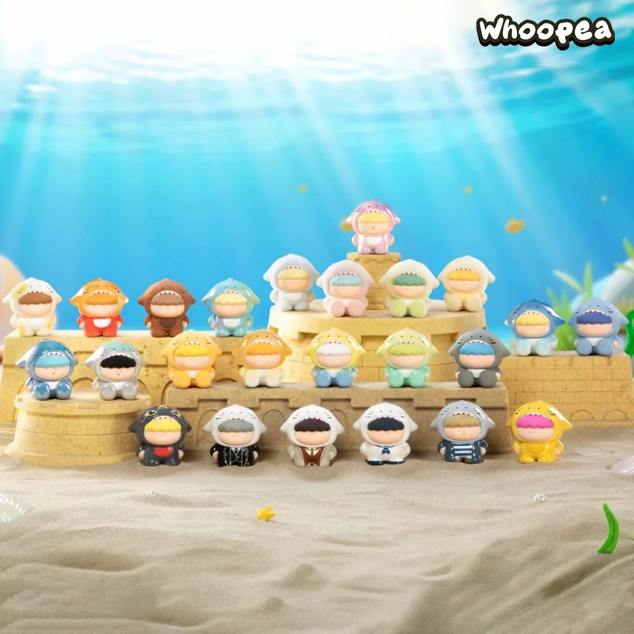 Sharki - Little Shark Series Mini Figures, Blind Box - Image 2