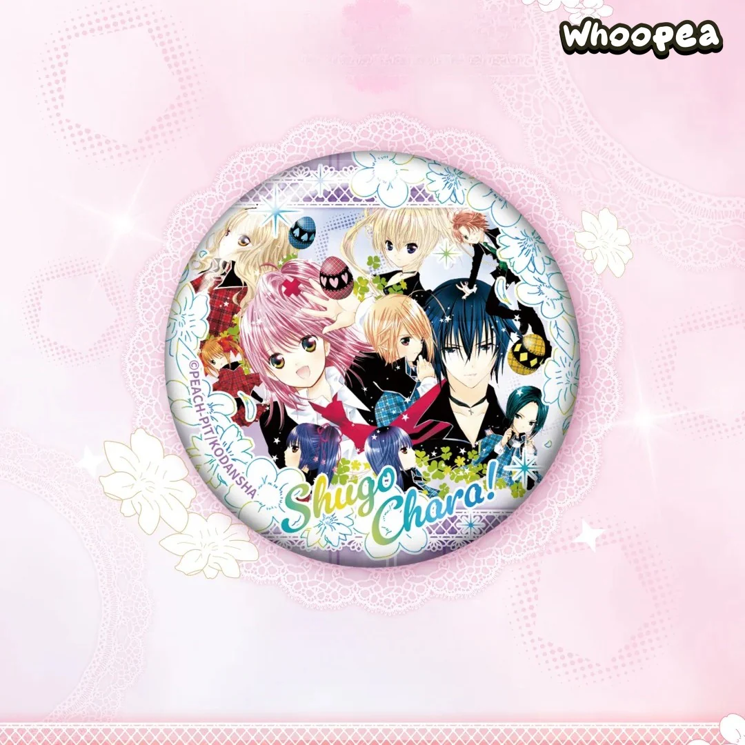 Shugo Chara! Campanula Language Series Badge Blind Box - Image 2