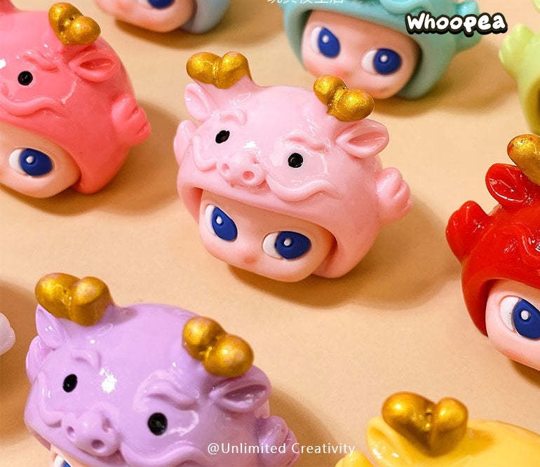 Side Eye Dragon Boy Collection, Mini Figures, 9 colors - Image 17