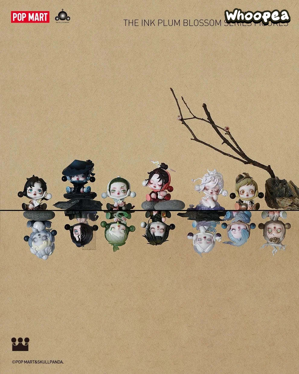 SKULLPANDA The Ink Plum Blossom Series Blind Box - Image 4
