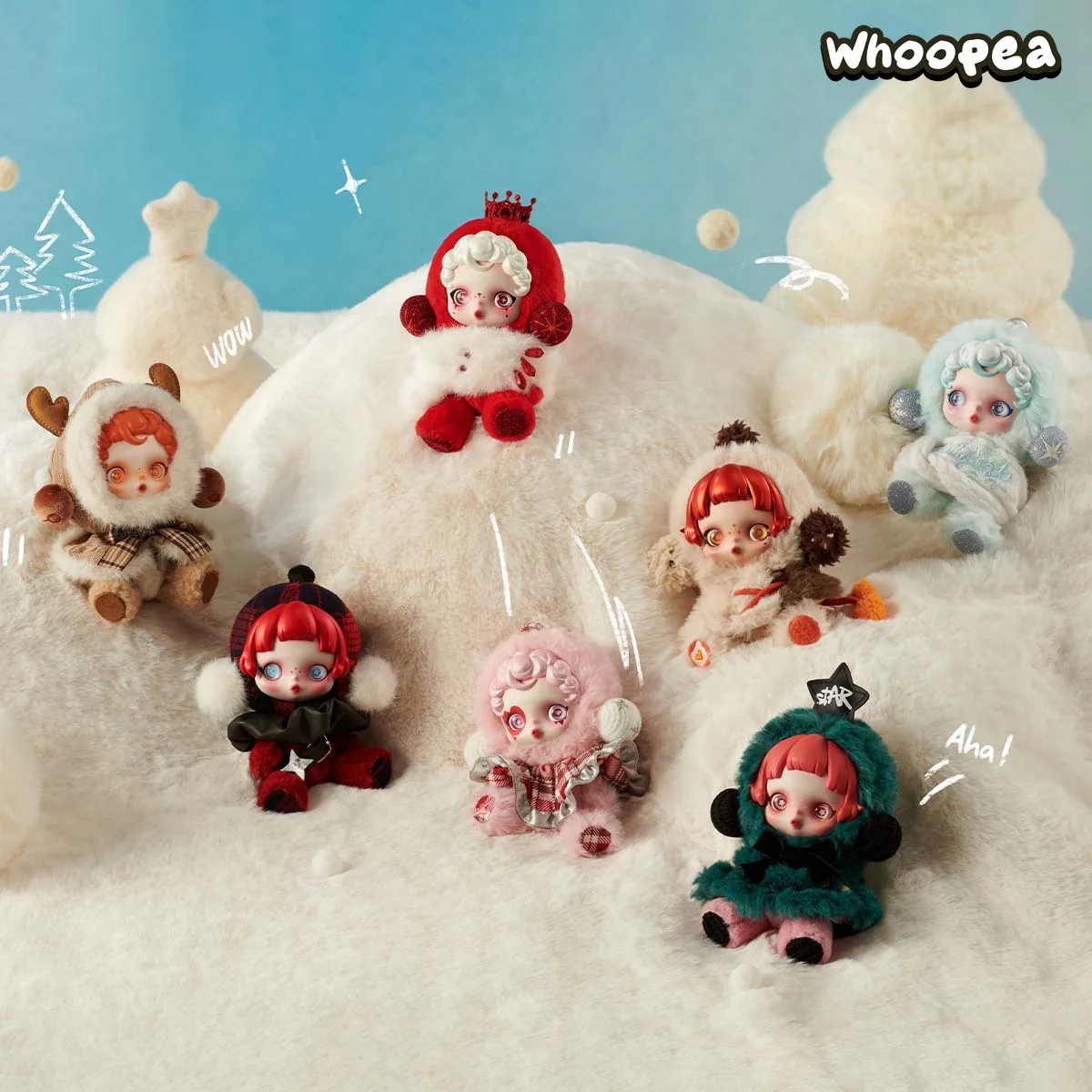 SKULLPANDA Winter Symphony Series Plush Dolls, Blind Box - Image 8