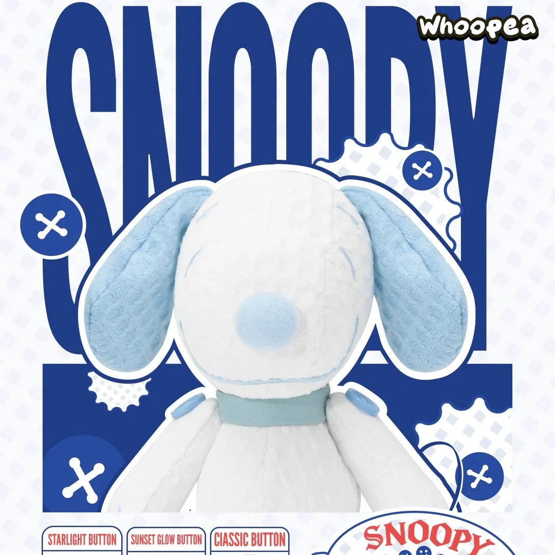 Snoopy Fun Button Series Plush Blind Box - Image 5