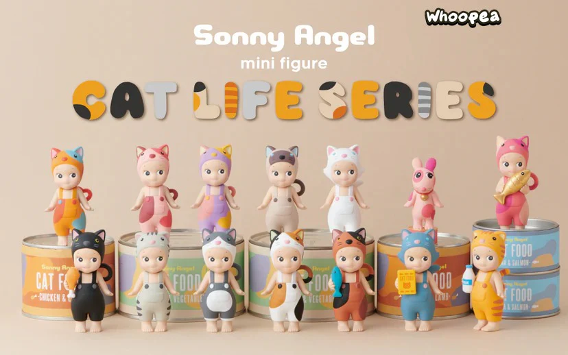 Sonny Angel Cat Life Series Figures, Blind Box - Image 2