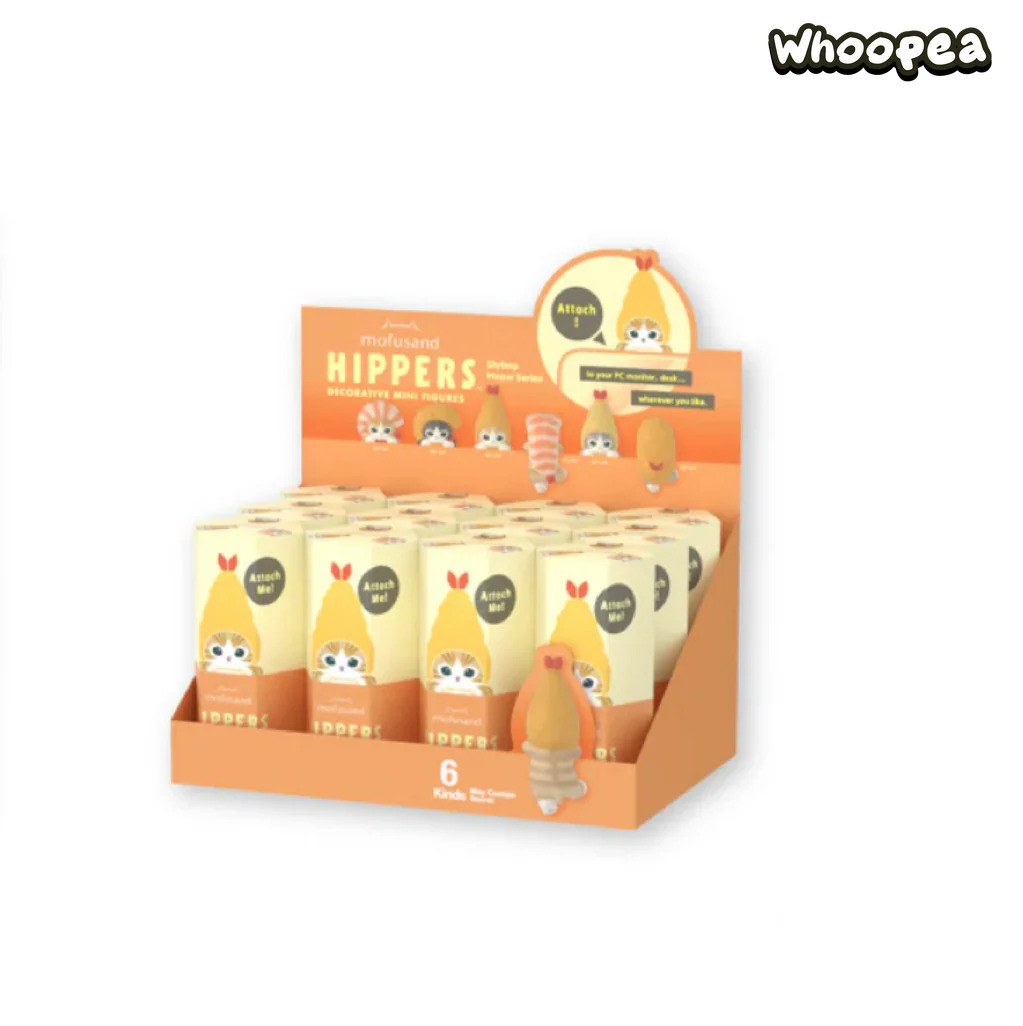 Sonny Angel × Mofusand Shrimp Meow Series Hippers Decorative Mini Figures Blind Box - Image 10
