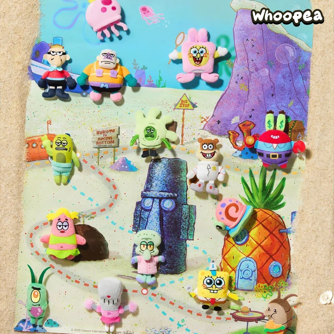 SpongeBob Bikini Bottom One-Day Tour Series Plush Blind Box