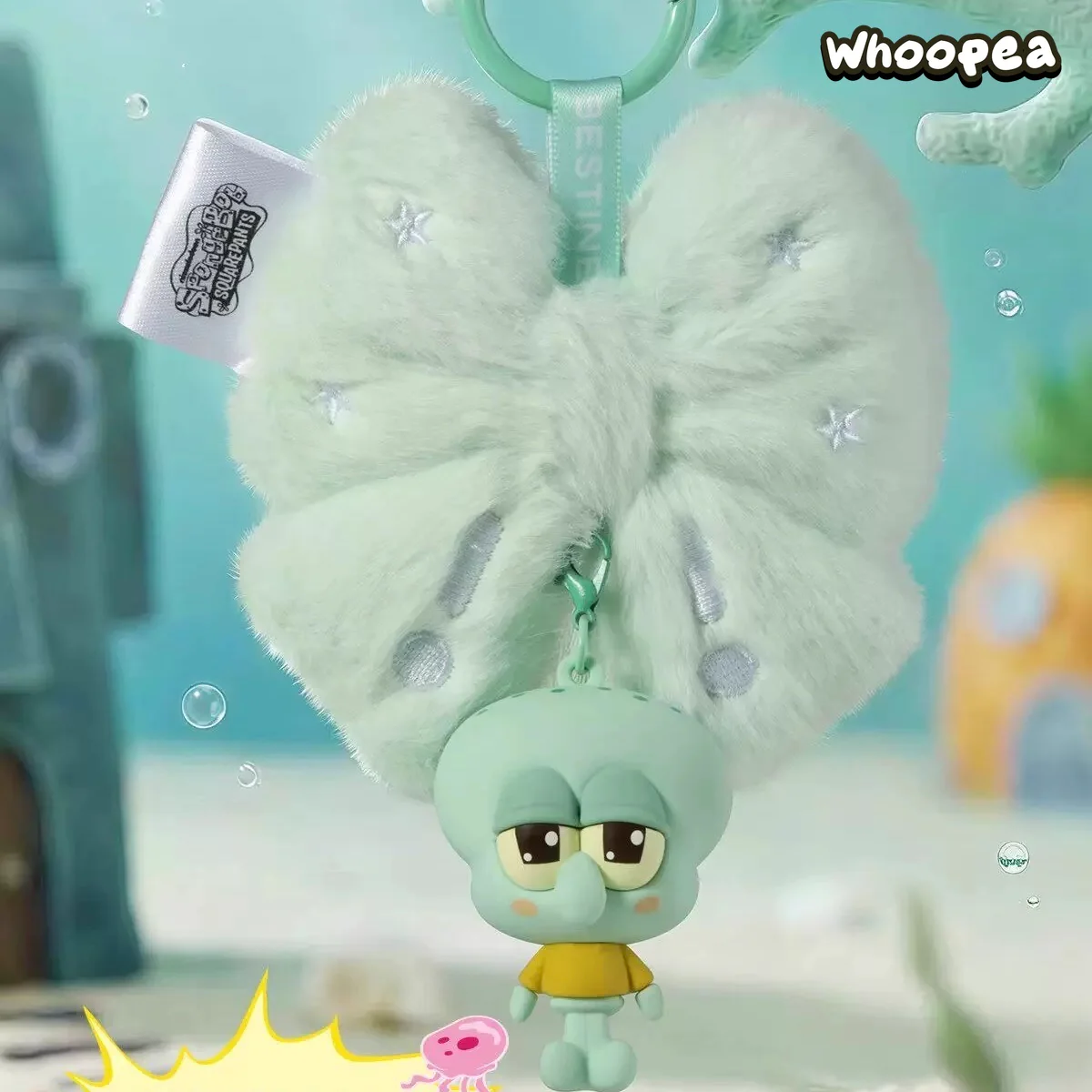 SpongeBob Aquatic Fun Series Fragrance Plush Pendant Blind Box - Image 3