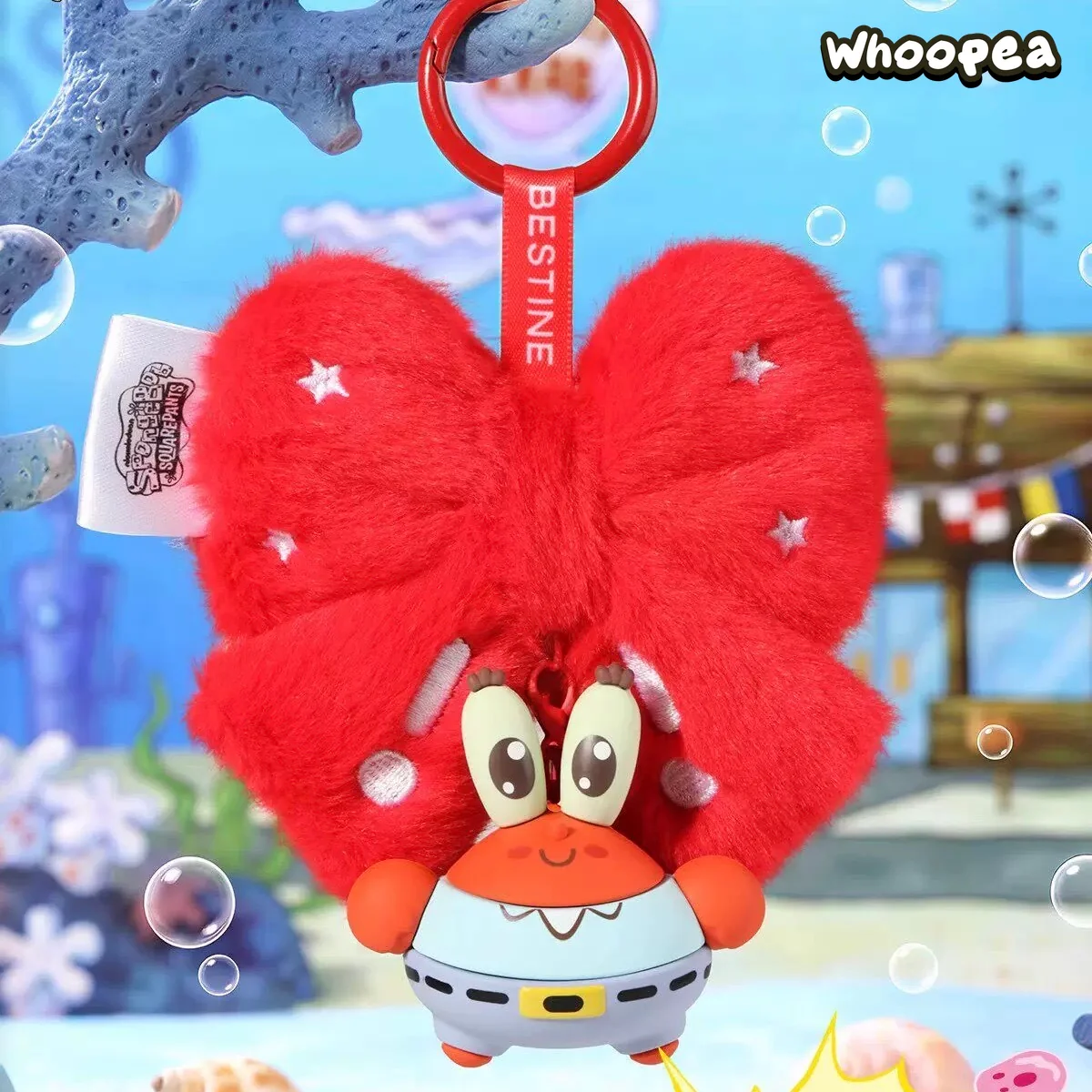 SpongeBob Aquatic Fun Series Fragrance Plush Pendant Blind Box - Image 4