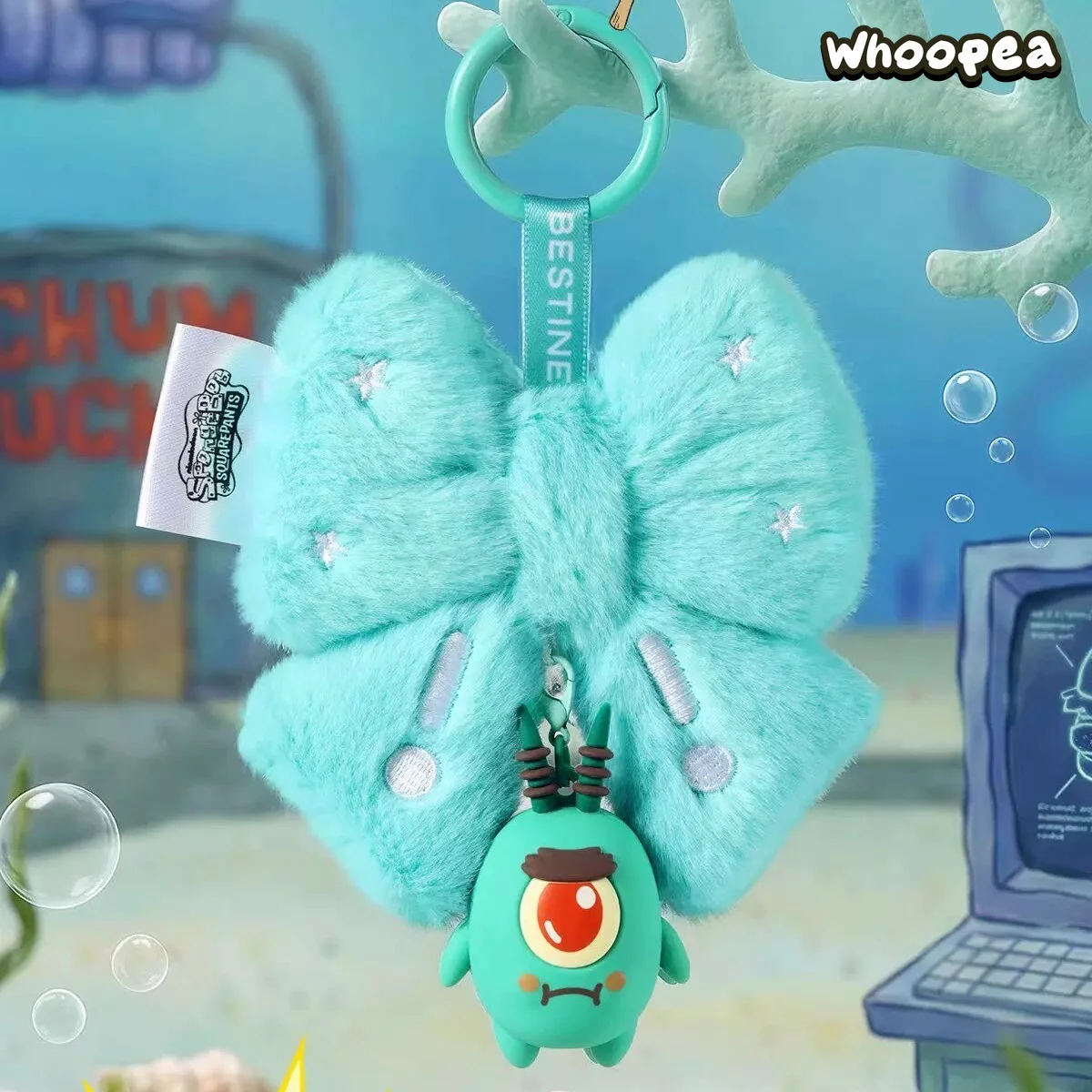 SpongeBob Aquatic Fun Series Fragrance Plush Pendant Blind Box - Image 6