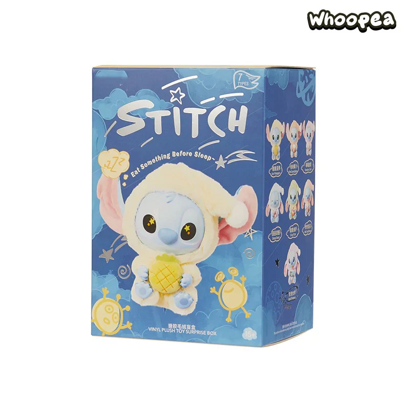 Stltch Eat Something Before Sleep Series Vinly Plush Dolls, Blind Box - Image 11