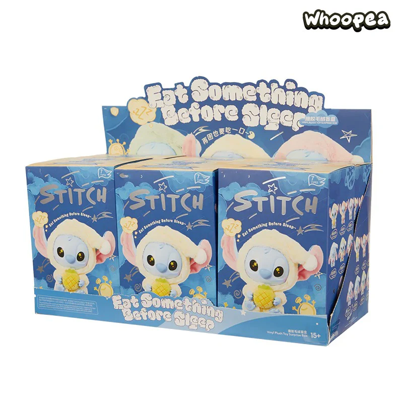 Stltch Eat Something Before Sleep Series Vinly Plush Dolls, Blind Box - Image 12