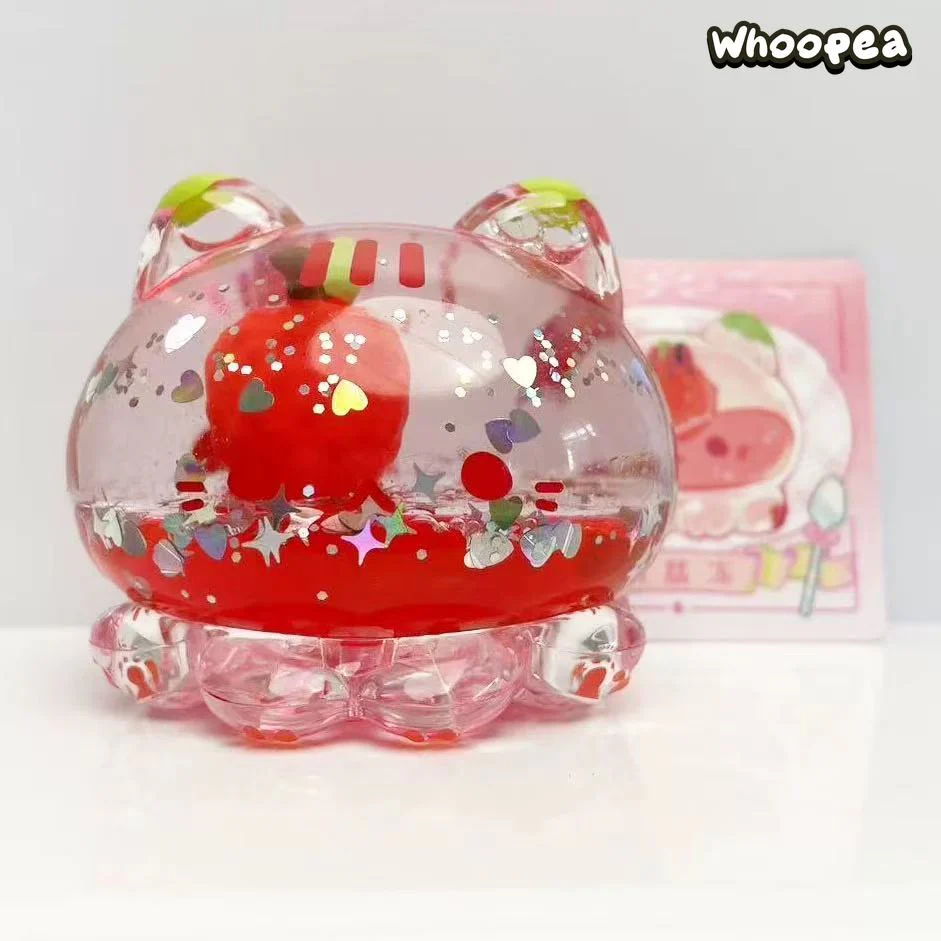 Strawberry Mousse Tower Octopus Meow Jelly Series Figure Blind Box - Image 13