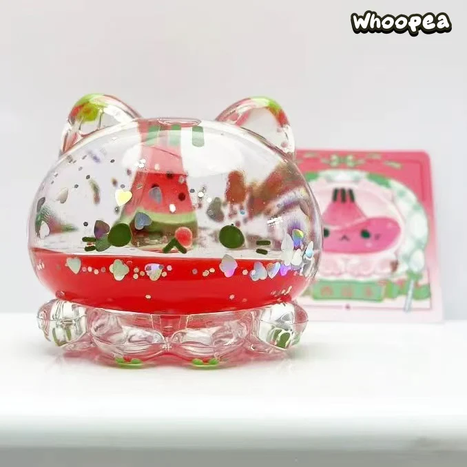 Strawberry Mousse Tower Octopus Meow Jelly Series Figure Blind Box - Image 6
