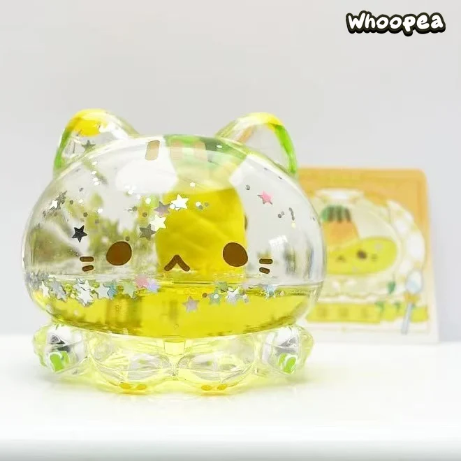 Strawberry Mousse Tower Octopus Meow Jelly Series Figure Blind Box - Image 9