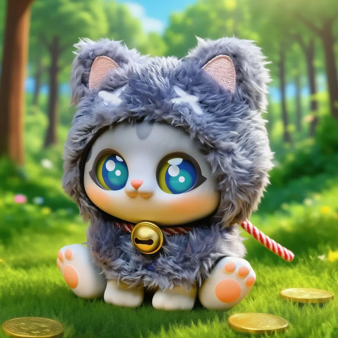 Lucky Picoco Cloak Cat Series Plush Blind Box - Image 2