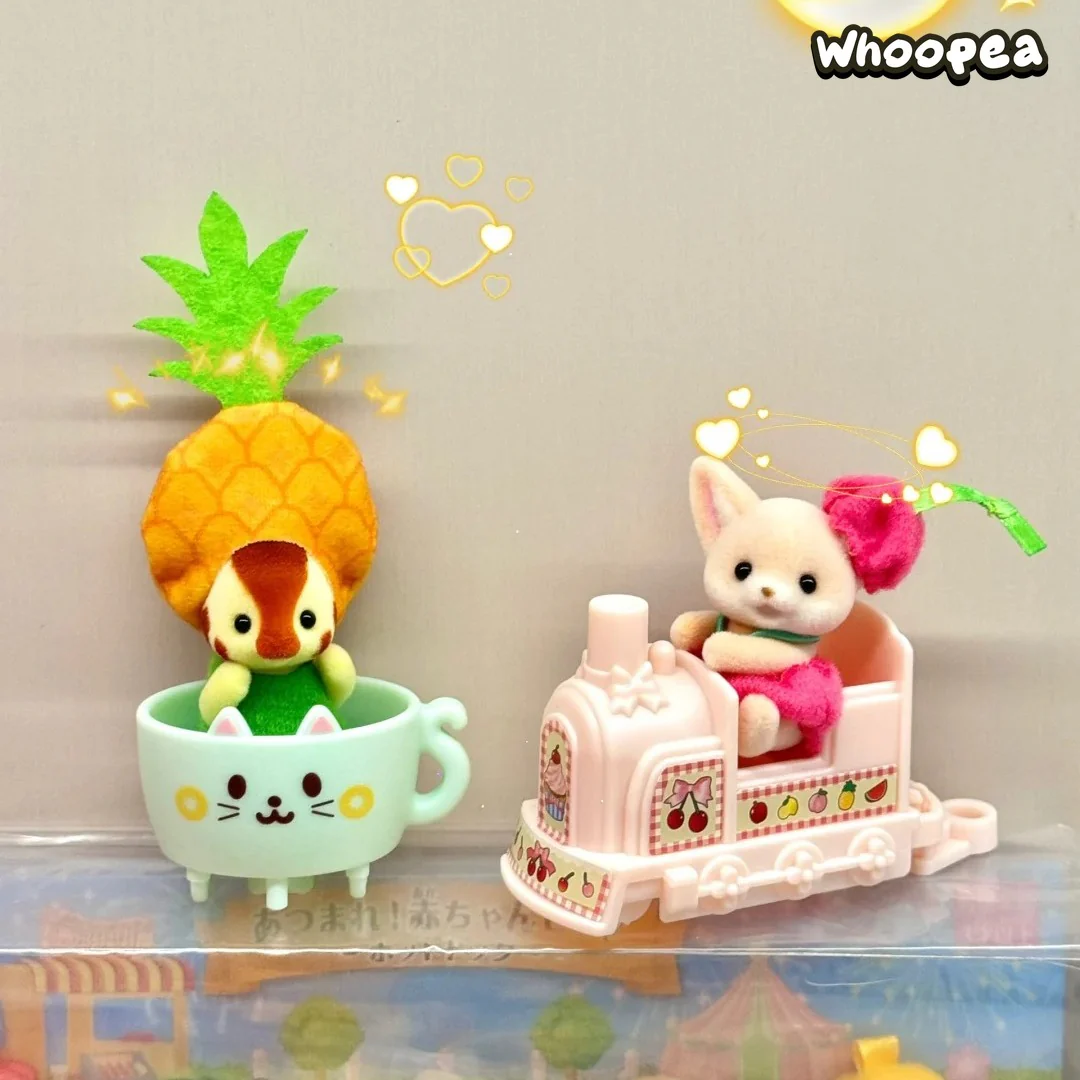 Sylvanian Families Fruity Teacup Train Series Figure Blind Box