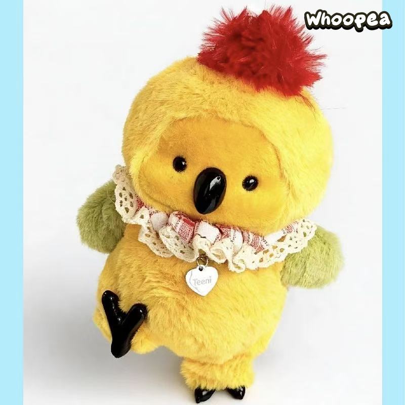 Teeni Movable Cockatiel Mango Series Plush Pendant Blind Box - Image 2