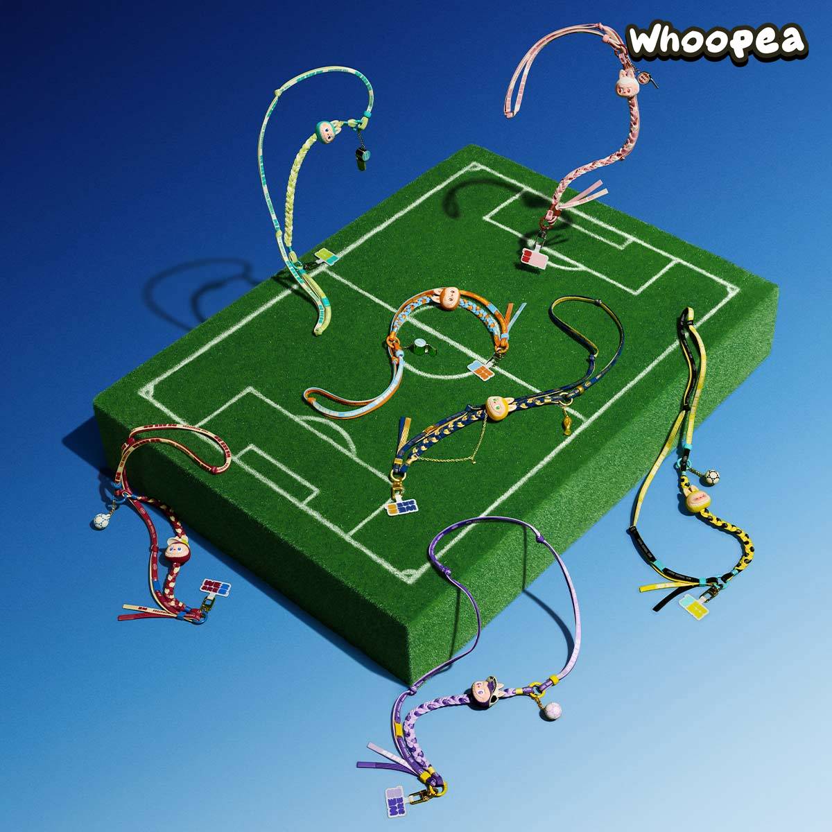 THE MONSTERS × FIFA SERIES-Long Lanyard Blind Box - Image 7